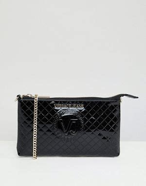 versace jeans quilted crossbody going out purse